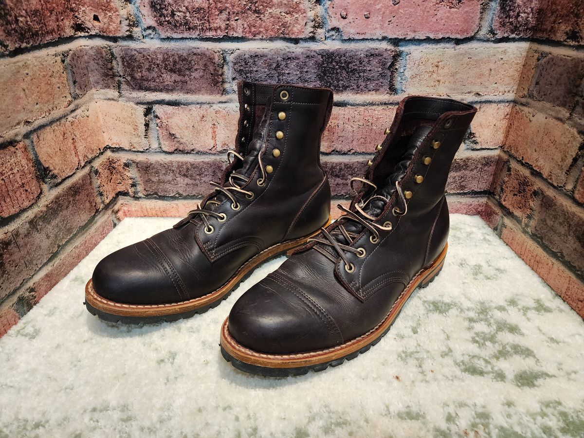 Photo by Randomlurker541 on November 4, 2025 of the Truman Upland Boot in Eastern Brown Snakebite.