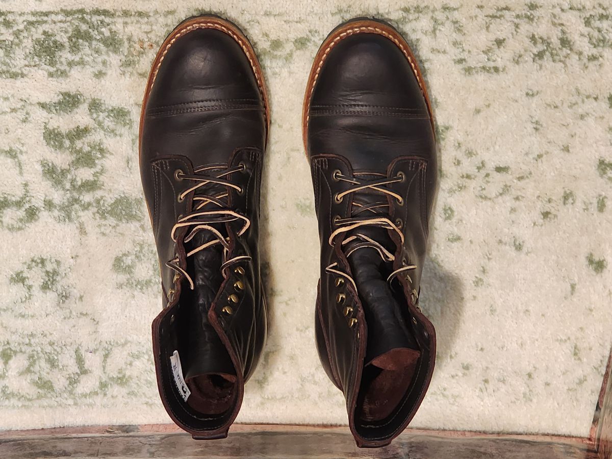 Photo by Randomlurker541 on November 4, 2025 of the Truman Upland Boot in Eastern Brown Snakebite.