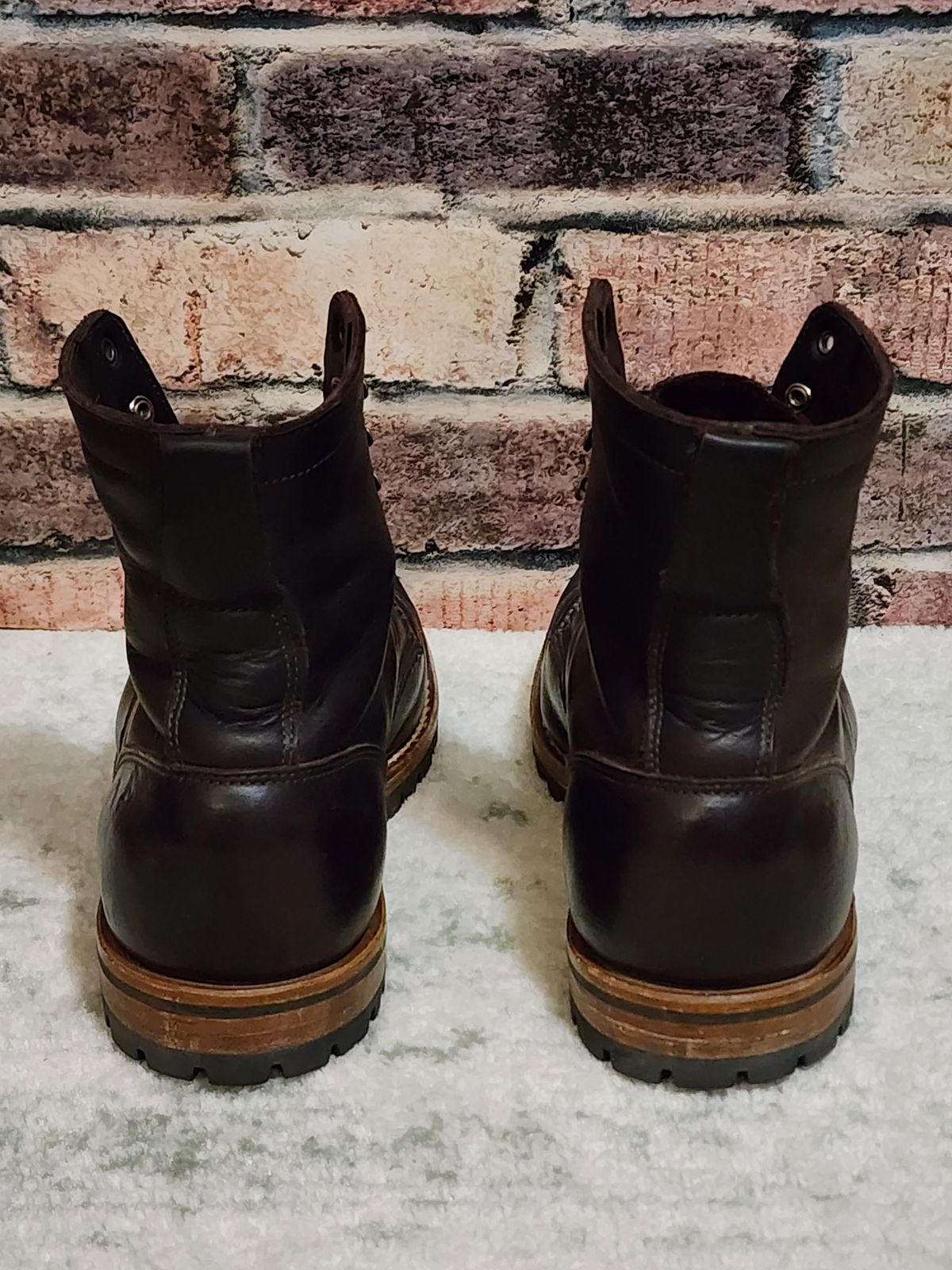 Photo by Randomlurker541 on December 6, 2025 of the Truman Upland Boot in Eastern Brown Snakebite.