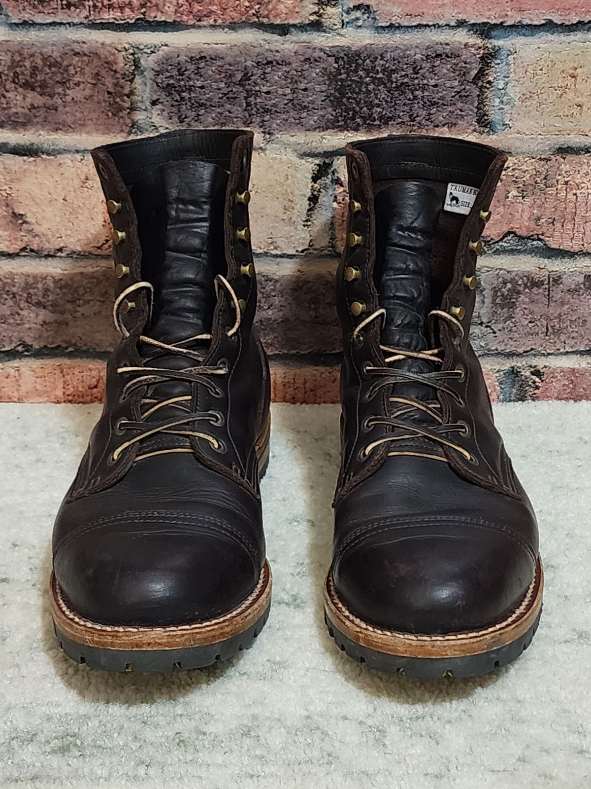 Photo by Randomlurker541 on December 6, 2025 of the Truman Upland Boot in Eastern Brown Snakebite.