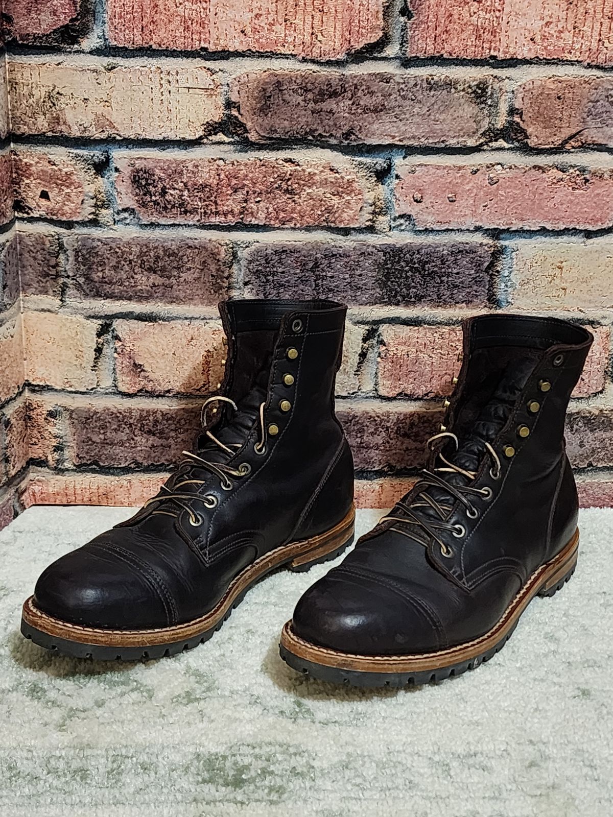 Photo by Randomlurker541 on December 6, 2025 of the Truman Upland Boot in Eastern Brown Snakebite.