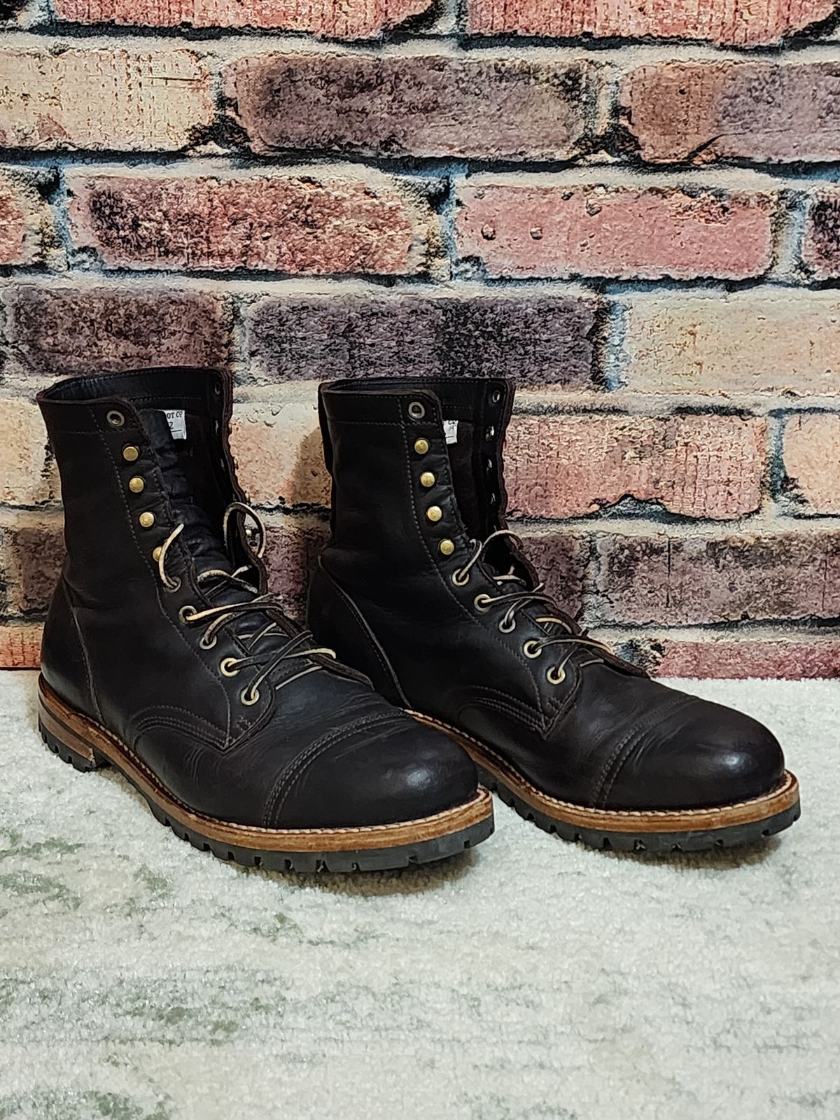 Photo by Randomlurker541 on December 6, 2025 of the Truman Upland Boot in Eastern Brown Snakebite.