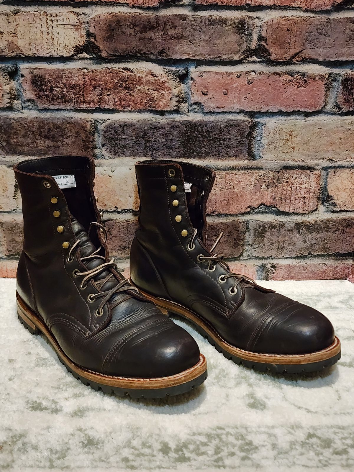 Photo by Randomlurker541 on January 6, 2026 of the Truman Upland Boot in Eastern Brown Snakebite.