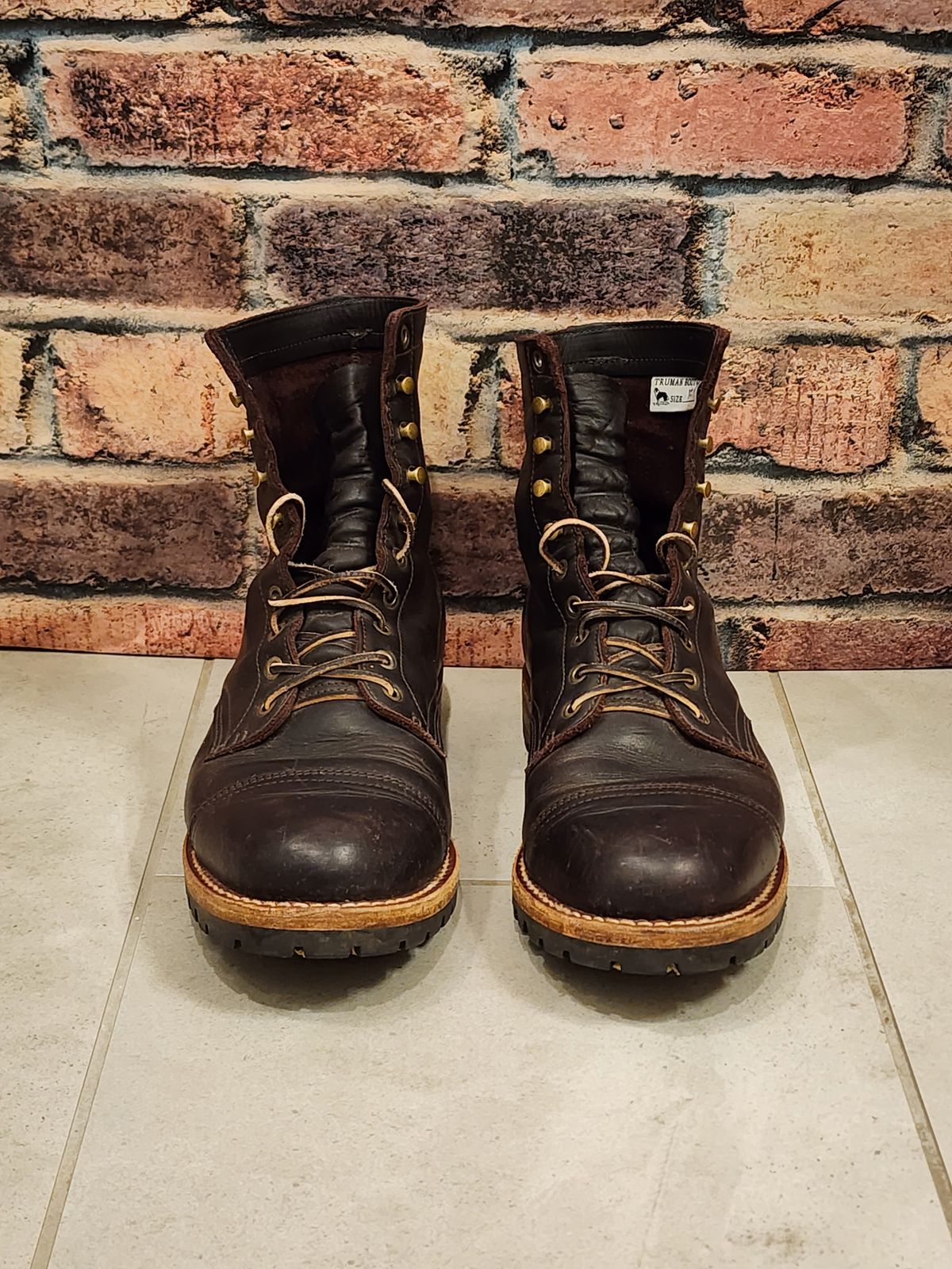 Photo by Randomlurker541 on February 6, 2026 of the Truman Upland Boot in Eastern Brown Snakebite.