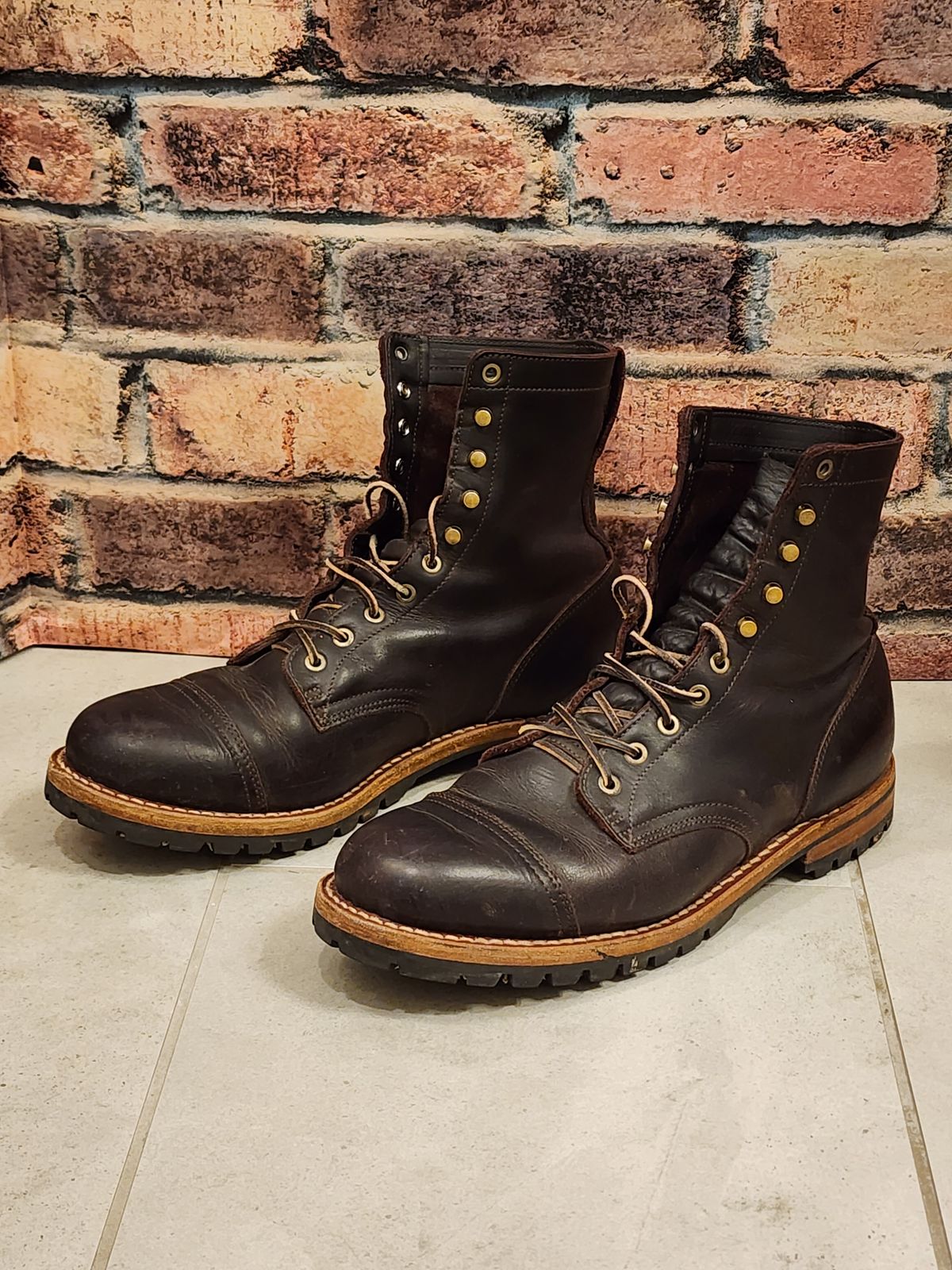 Photo by Randomlurker541 on February 6, 2026 of the Truman Upland Boot in Eastern Brown Snakebite.