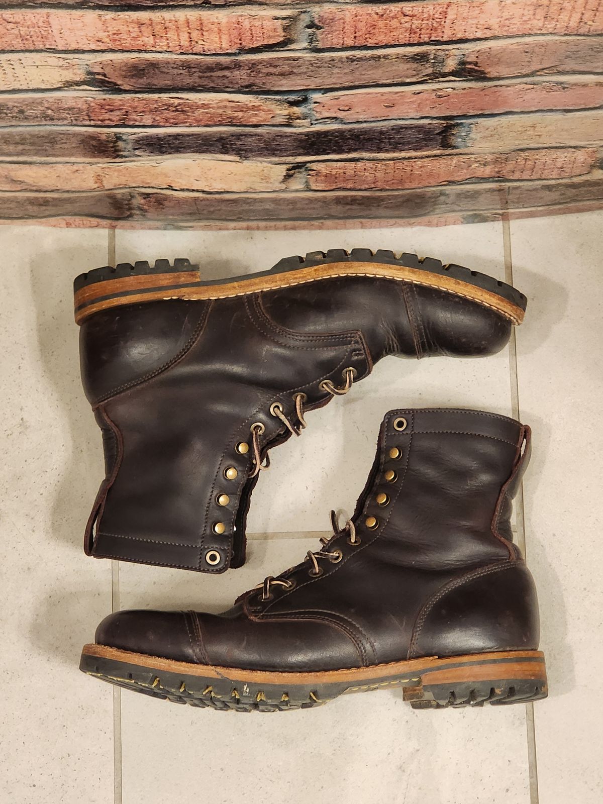 Photo by Randomlurker541 on February 6, 2026 of the Truman Upland Boot in Eastern Brown Snakebite.