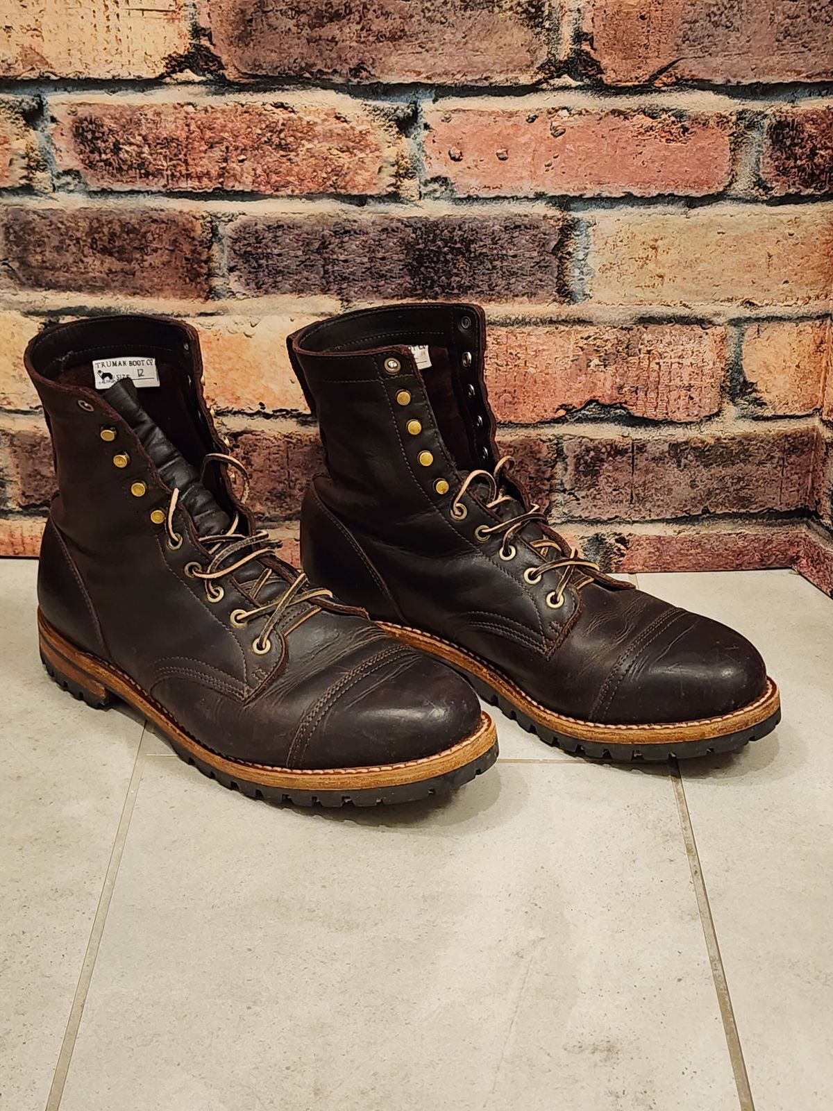 Photo by Randomlurker541 on February 6, 2026 of the Truman Upland Boot in Eastern Brown Snakebite.