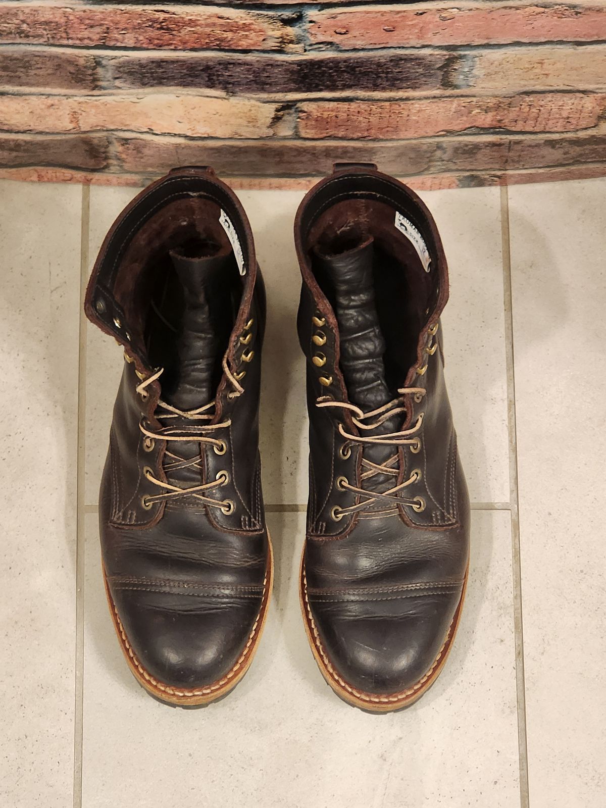 Photo by Randomlurker541 on February 6, 2026 of the Truman Upland Boot in Eastern Brown Snakebite.