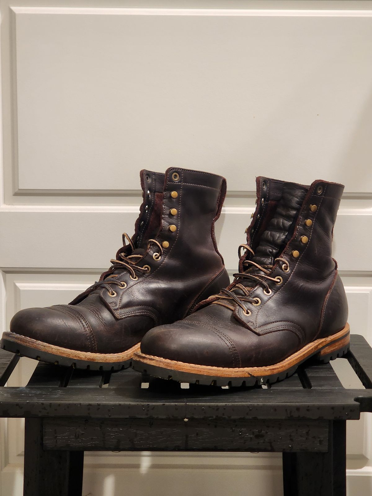 Photo by Randomlurker541 on March 5, 2026 of the Truman Upland Boot in Eastern Brown Snakebite.