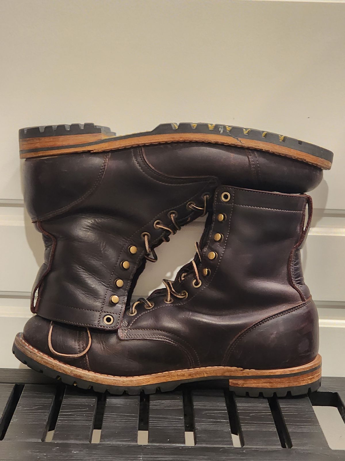 Photo by Randomlurker541 on March 5, 2026 of the Truman Upland Boot in Eastern Brown Snakebite.