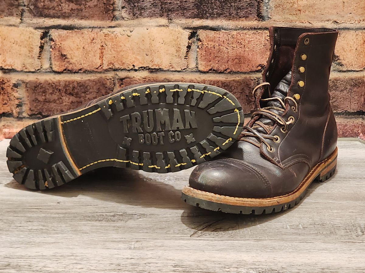 Photo by Randomlurker541 on April 6, 2026 of the Truman Upland Boot in Eastern Brown Snakebite.