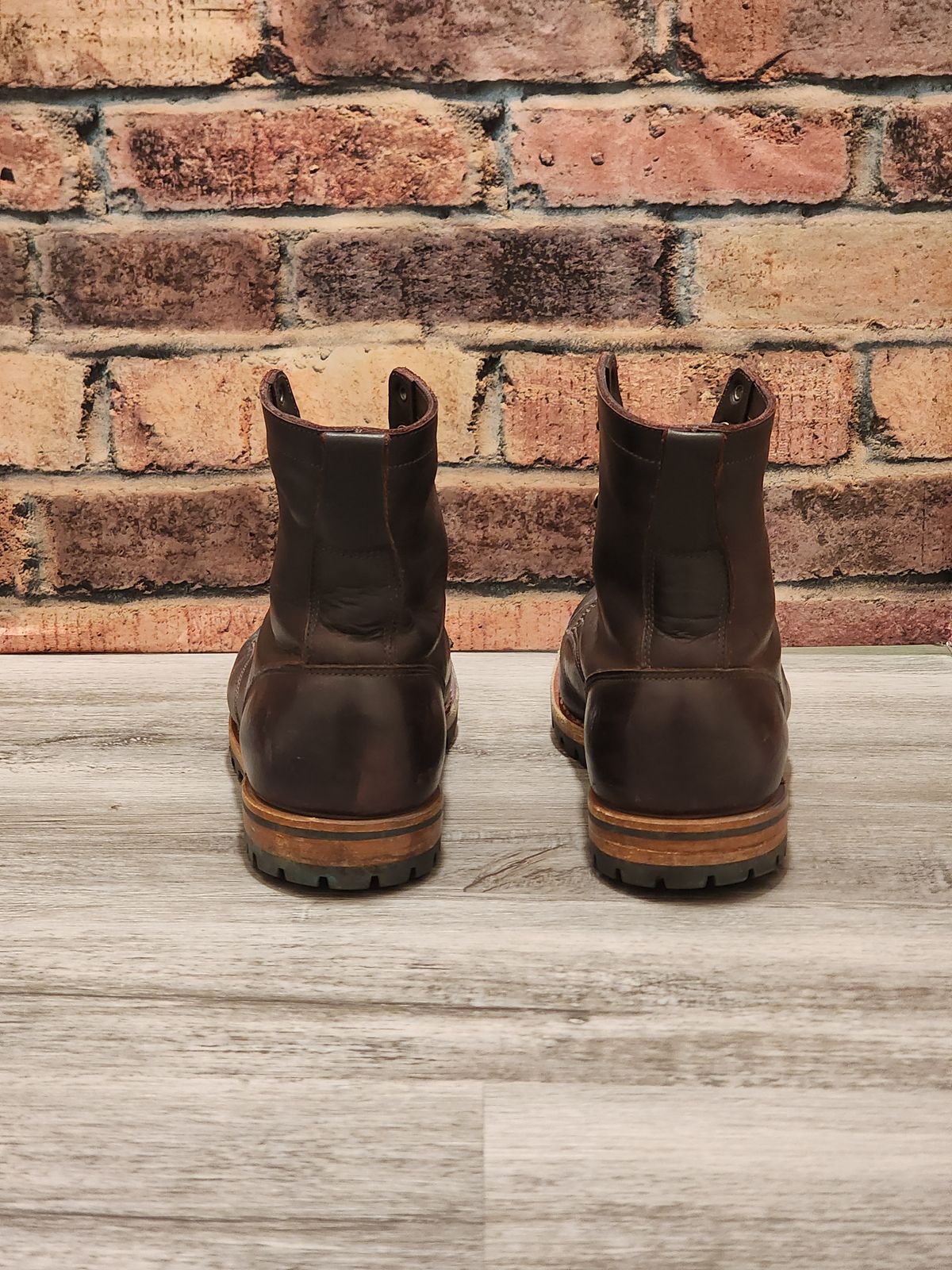 Photo by Randomlurker541 on April 6, 2026 of the Truman Upland Boot in Eastern Brown Snakebite.