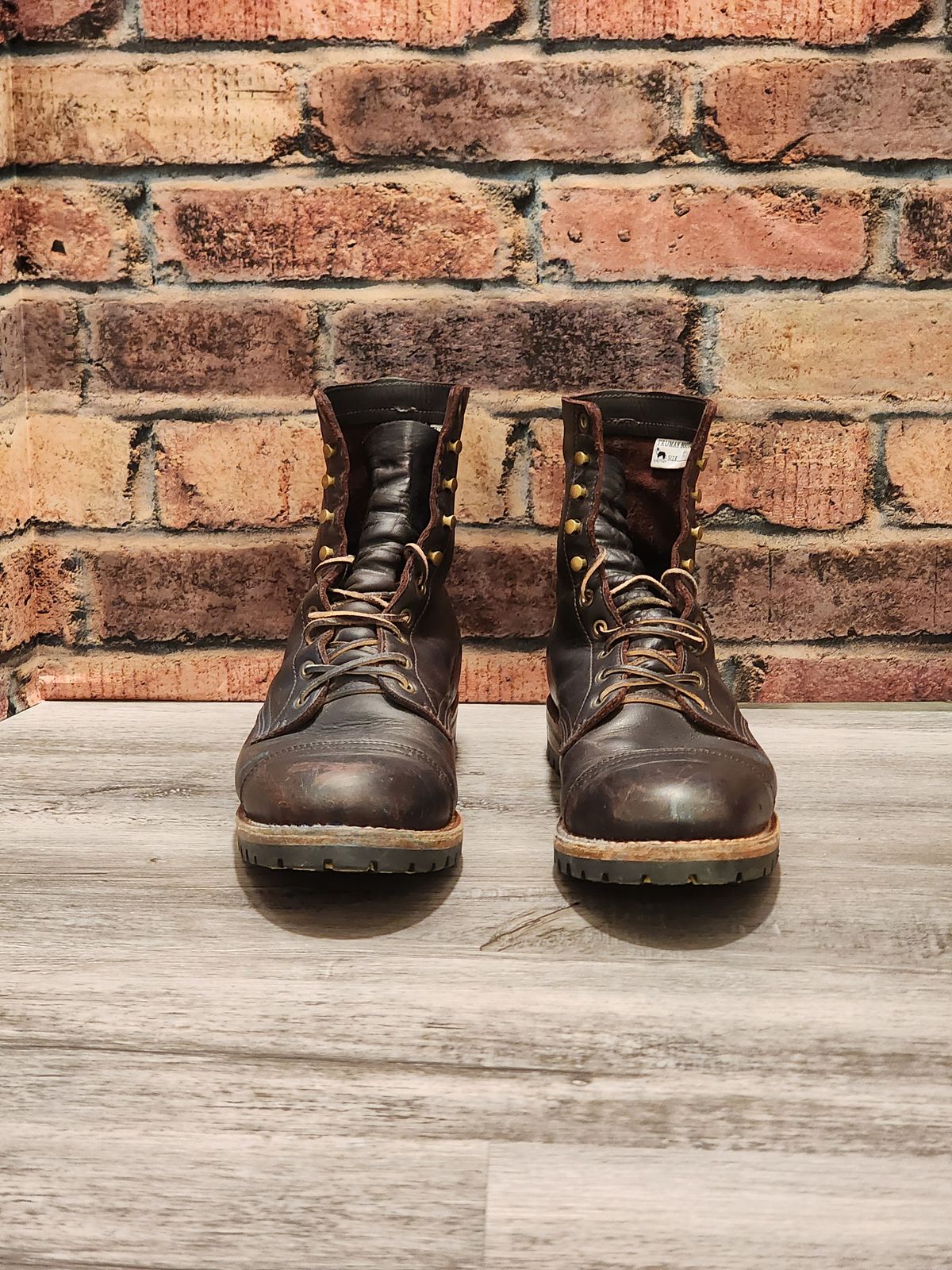 Photo by Randomlurker541 on April 6, 2026 of the Truman Upland Boot in Eastern Brown Snakebite.