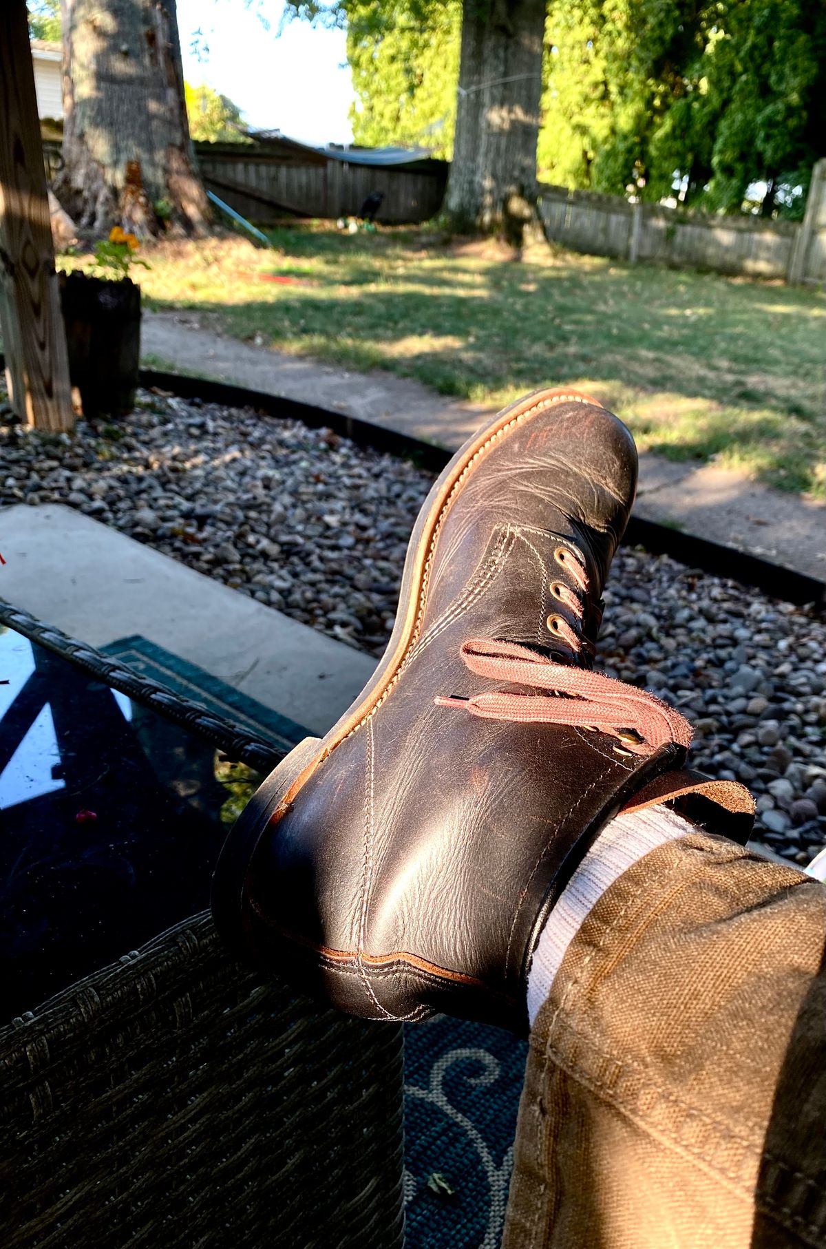 Photo by JT on September 11, 2024 of the Red Wing Blacksmith in S.B. Foot Black Prairie.