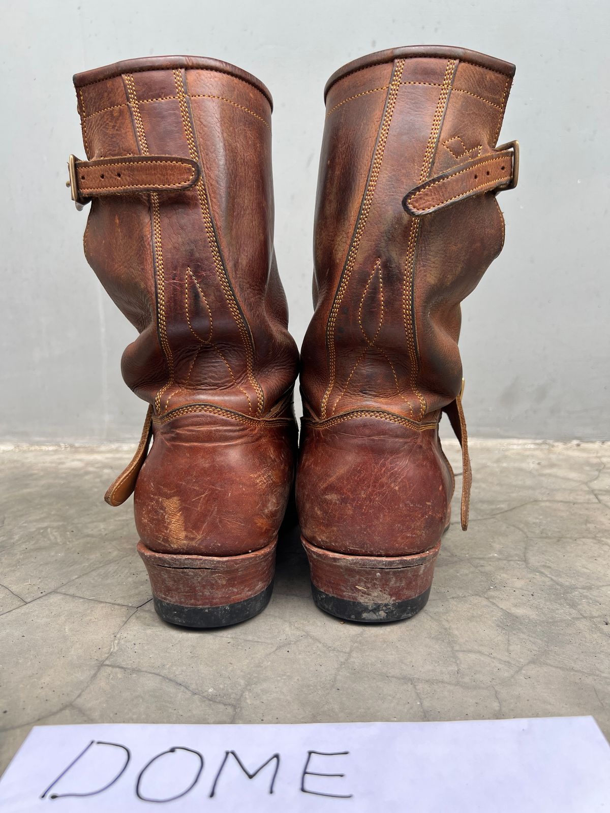 Photo by bimarosyidwicaksono on November 3, 2025 of the Prof Barnets Neocliffwood Boots in Indonesian Brown Java Chrome.