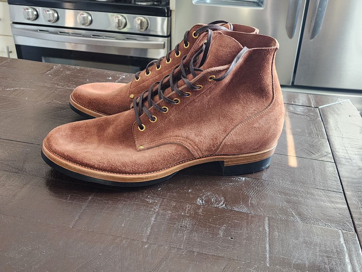 Photo by kierkegaarden on October 7, 2024 of the Iron Boots The Great Escape in C.F. Stead Bark Kudu.