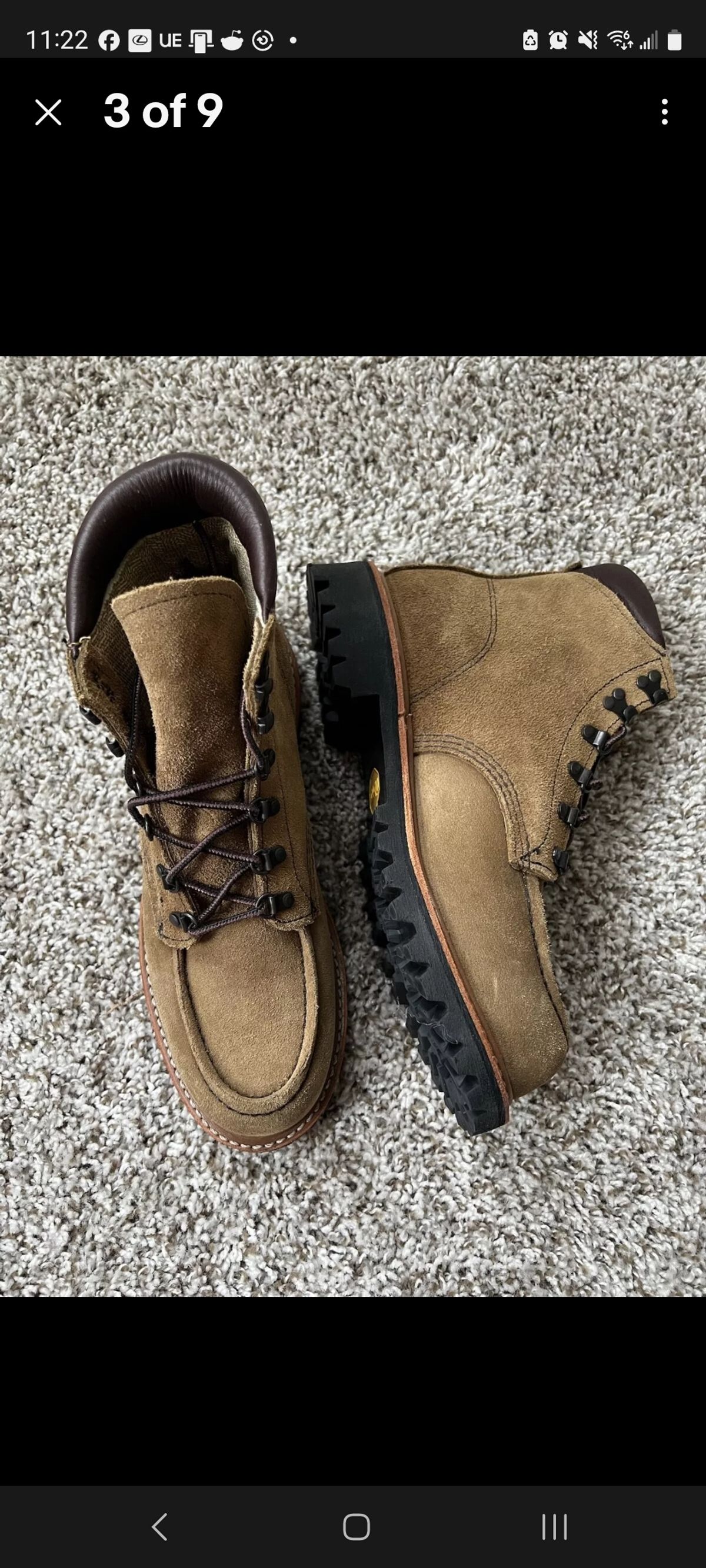 Photo by ABC123 on December 20, 2024 of the Red Wing Red Wing 2926,  Sawmill Olive Mohave in Unknown Leather.
