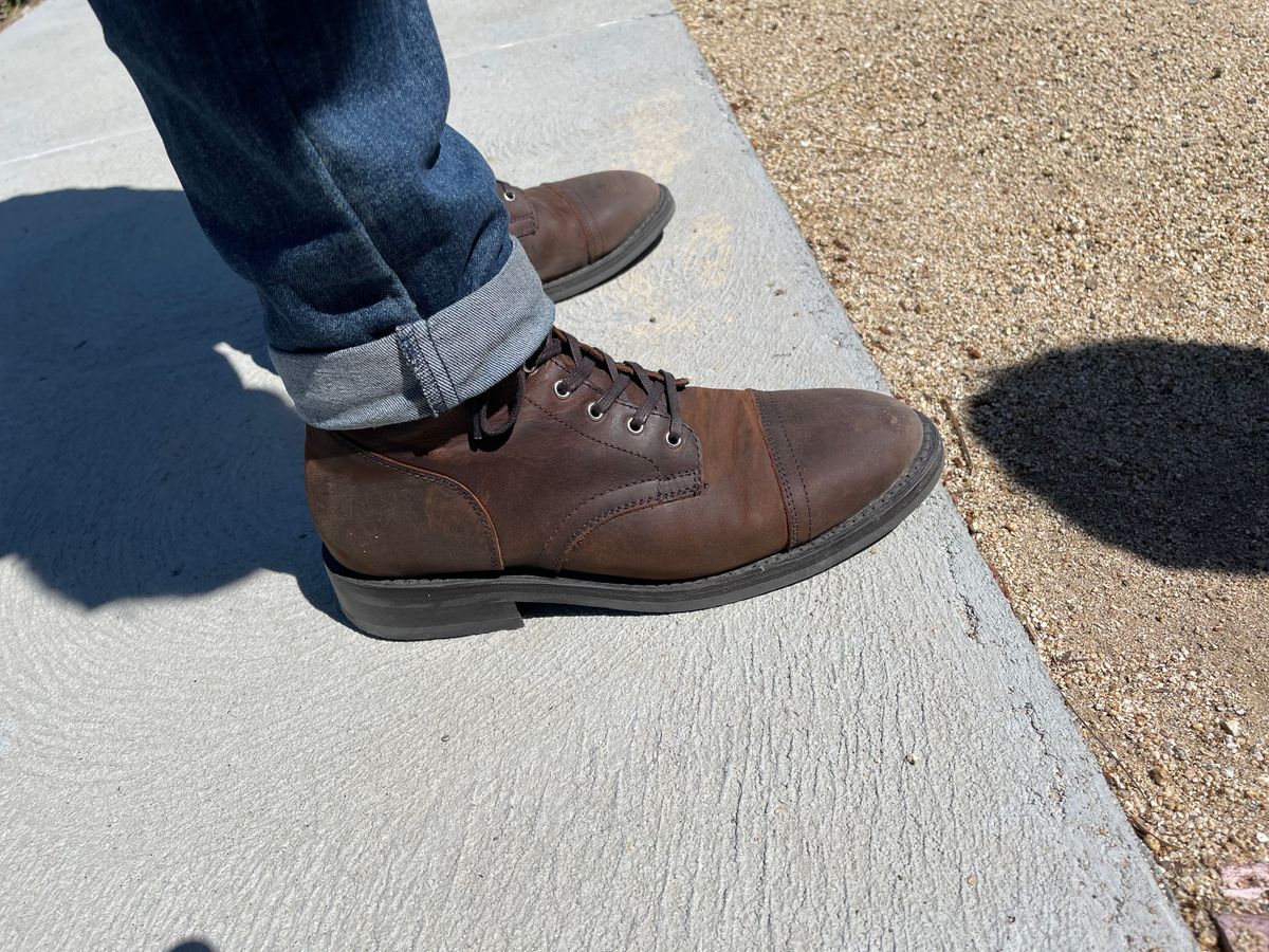 Photo by JayGeeToo on April 4, 2023 of the Thursday Captain in Arizona Adobe Rugged & Resilient.