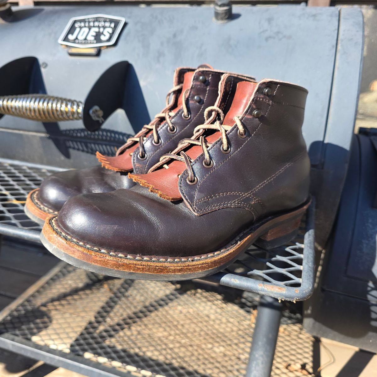 Photo by RabbitsOnTheMoon on March 8, 2026 of the White's Semi-Dress in Seidel Brown Dress.