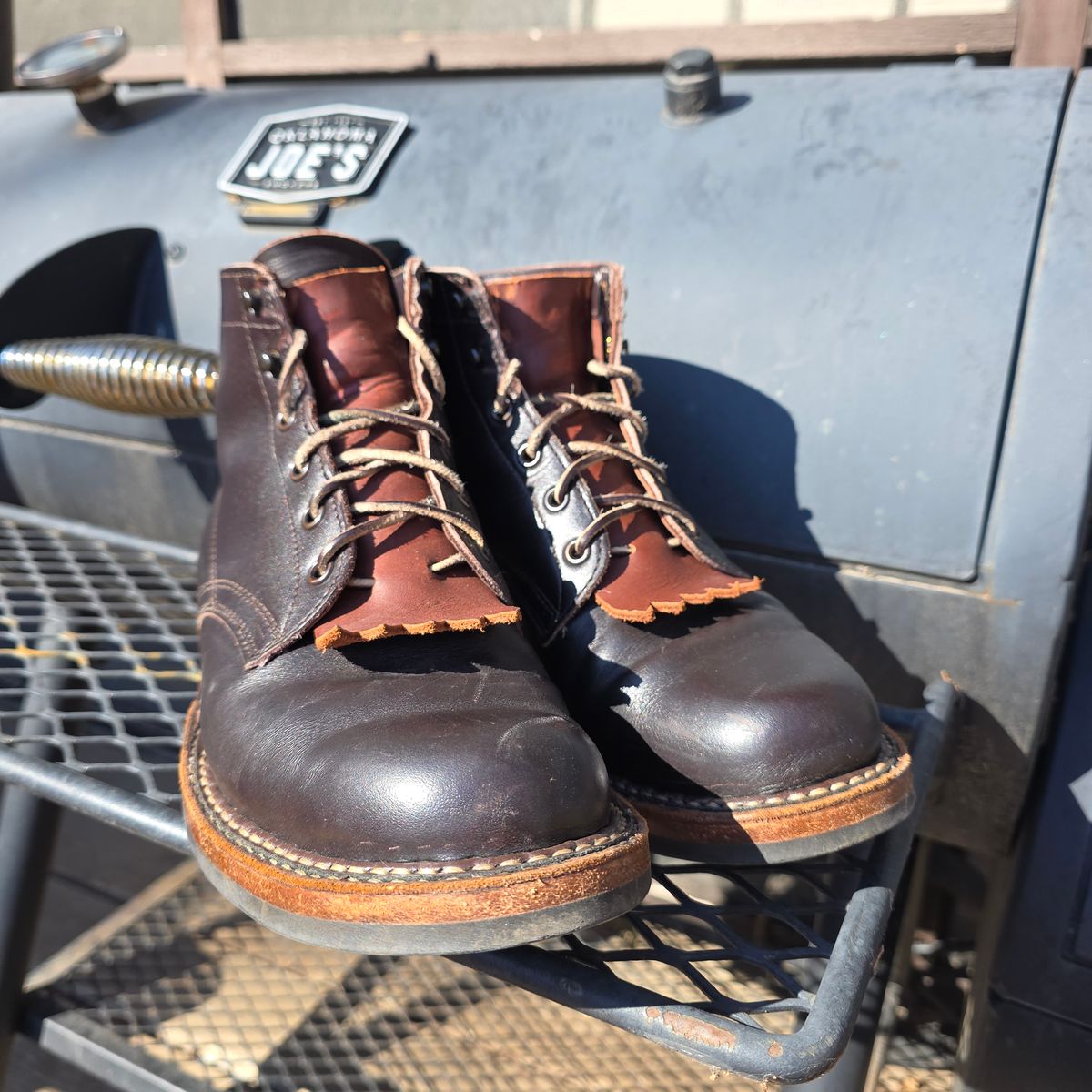 Photo by RabbitsOnTheMoon on March 8, 2026 of the White's Semi-Dress in Seidel Brown Dress.