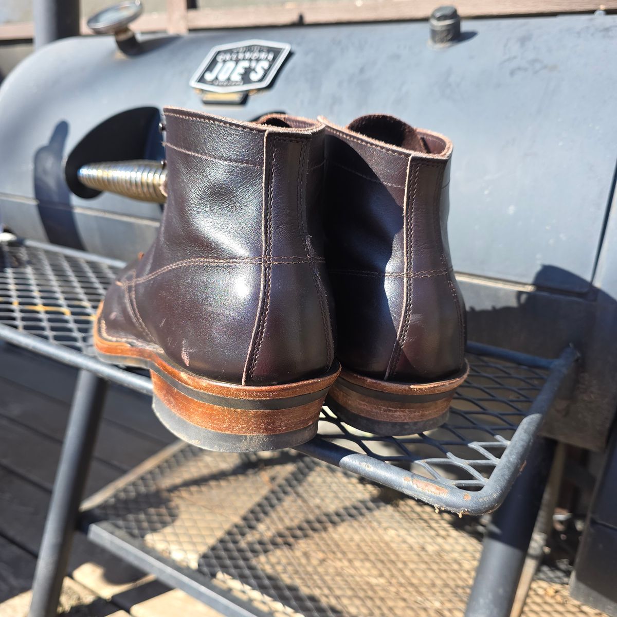 Photo by RabbitsOnTheMoon on March 8, 2026 of the White's Semi-Dress in Seidel Brown Dress.