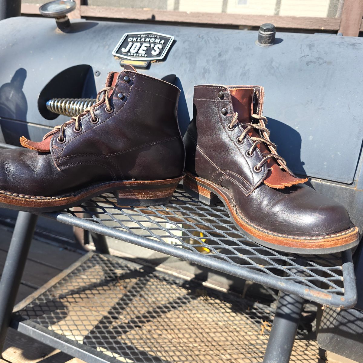 Photo by RabbitsOnTheMoon on March 8, 2026 of the White's Semi-Dress in Seidel Brown Dress.