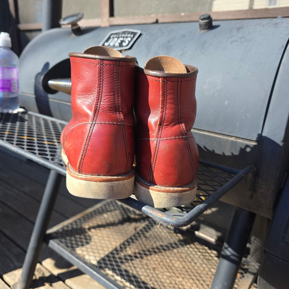 Photo by RabbitsOnTheMoon on March 8, 2026 of the Red Wing 6-Inch Classic Moc in S.B. Foot Oro-Russet Portage.
