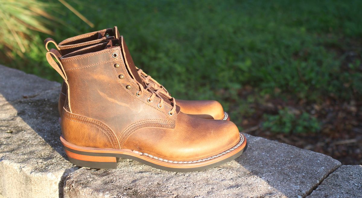 Photo by nosniv on October 1, 2025 of the Nicks DomePro in Horween Moc Cypress.