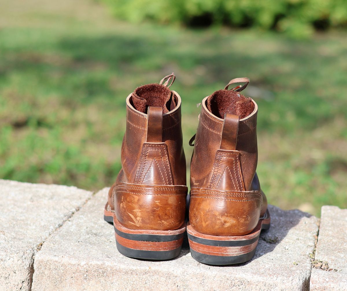 Photo by nosniv on December 3, 2025 of the Nicks DomePro in Horween Moc Cypress.
