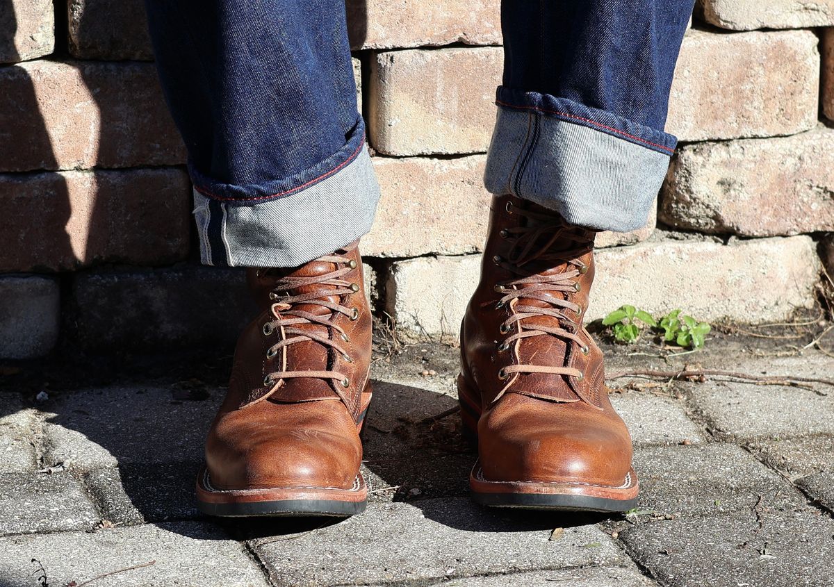 Photo by nosniv on January 4, 2026 of the Nicks DomePro in Horween Moc Cypress.
