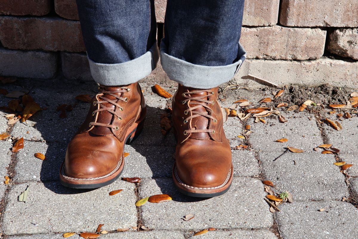 Photo by nosniv on March 1, 2026 of the Nicks DomePro in Horween Moc Cypress.