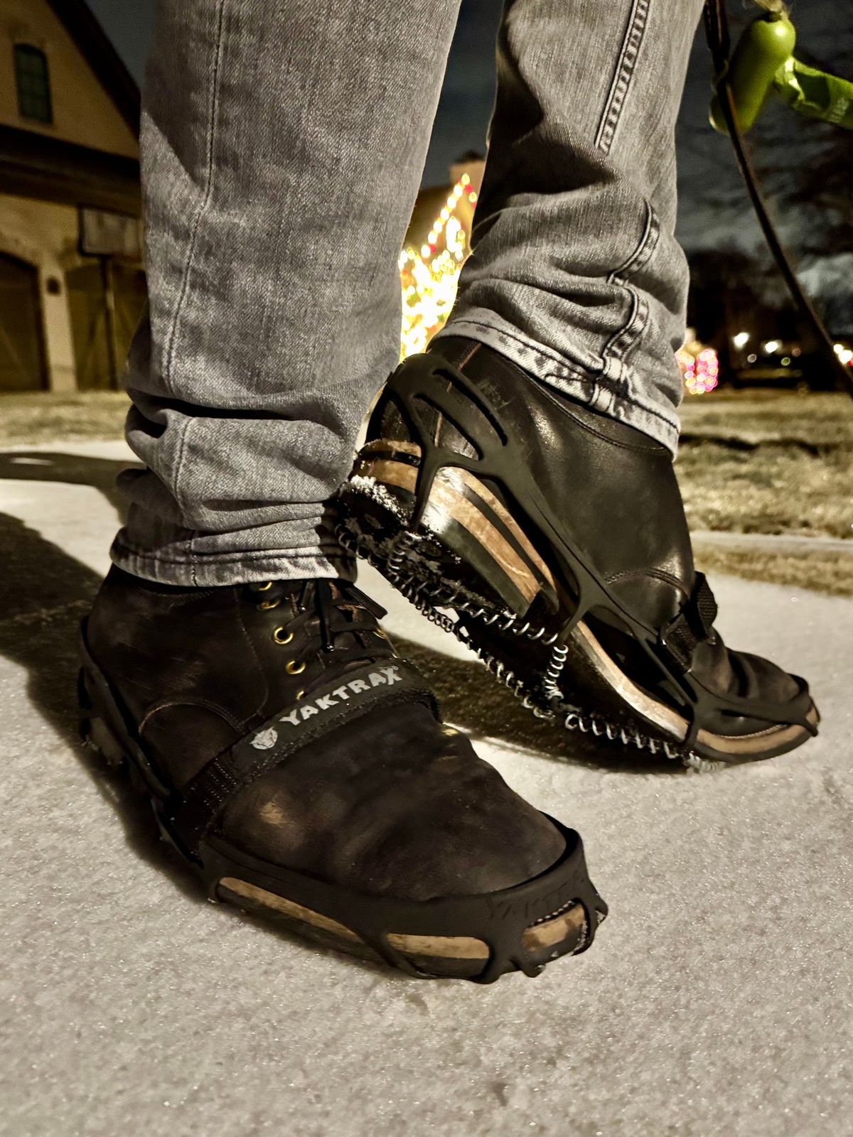 Photo by archwild on January 7, 2025 of the Iron Boots x Østmo Type 1 in Maryam Black Hand-Dyed Horsehide.