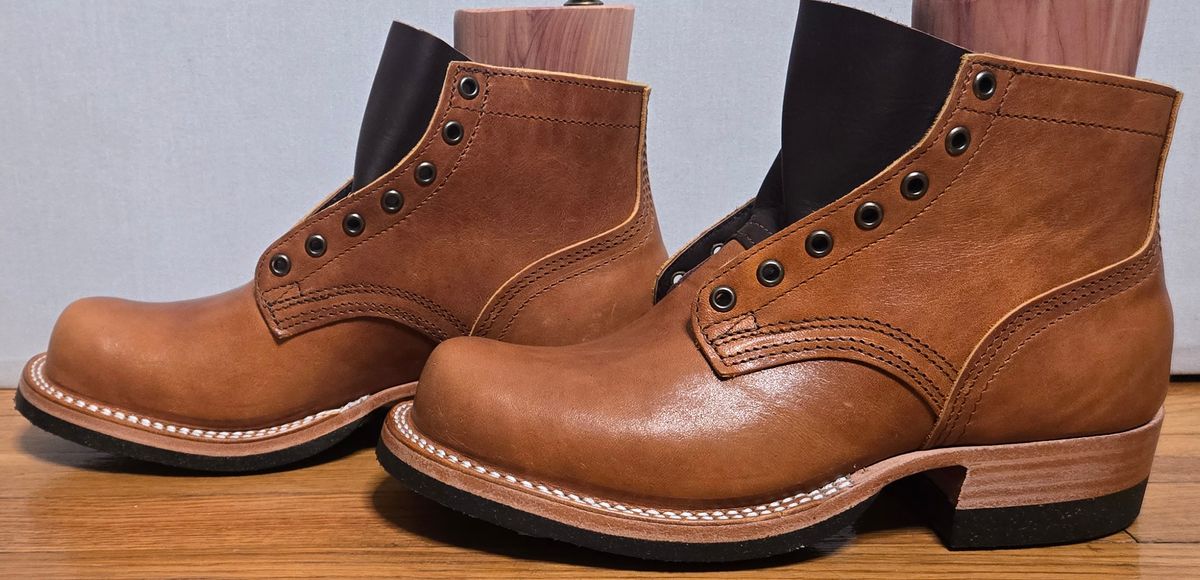 Photo by chuligani on May 15, 2026 of the Nicks Lace Up Heritage in Horween Acorn Aspen.