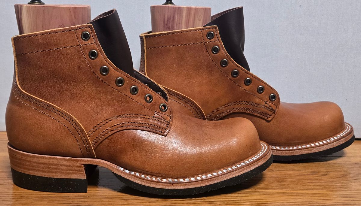 Photo by chuligani on May 15, 2026 of the Nicks Lace Up Heritage in Horween Acorn Aspen.