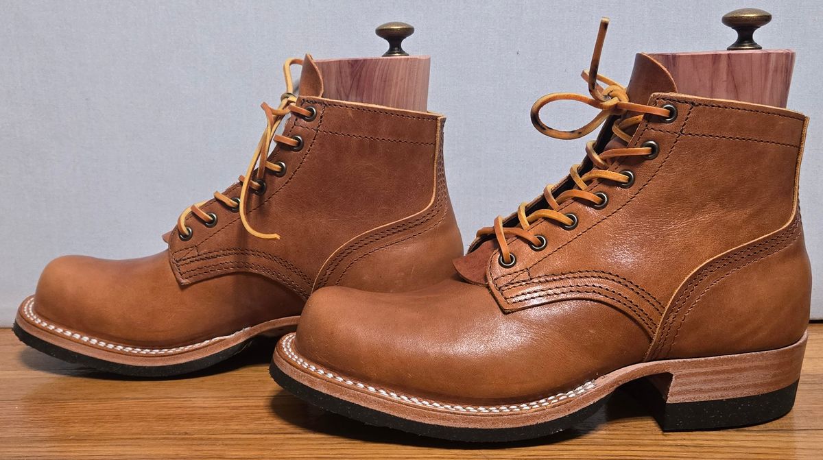 Photo by chuligani on May 16, 2026 of the Nicks Lace Up Heritage in Horween Acorn Aspen.