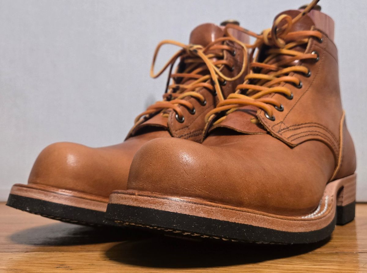 Photo by chuligani on May 16, 2026 of the Nicks Lace Up Heritage in Horween Acorn Aspen.