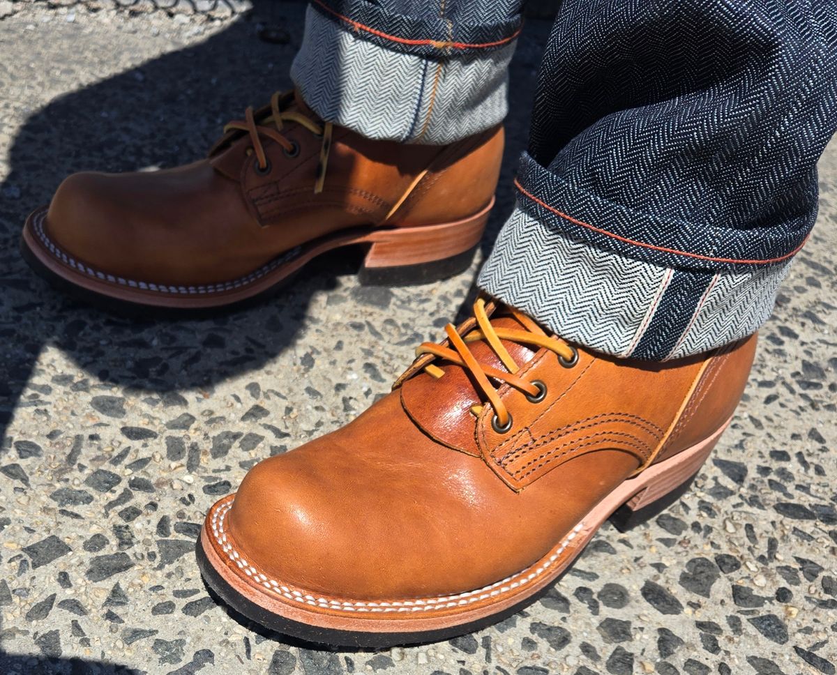Photo by chuligani on May 16, 2026 of the Nicks Lace Up Heritage in Horween Acorn Aspen.