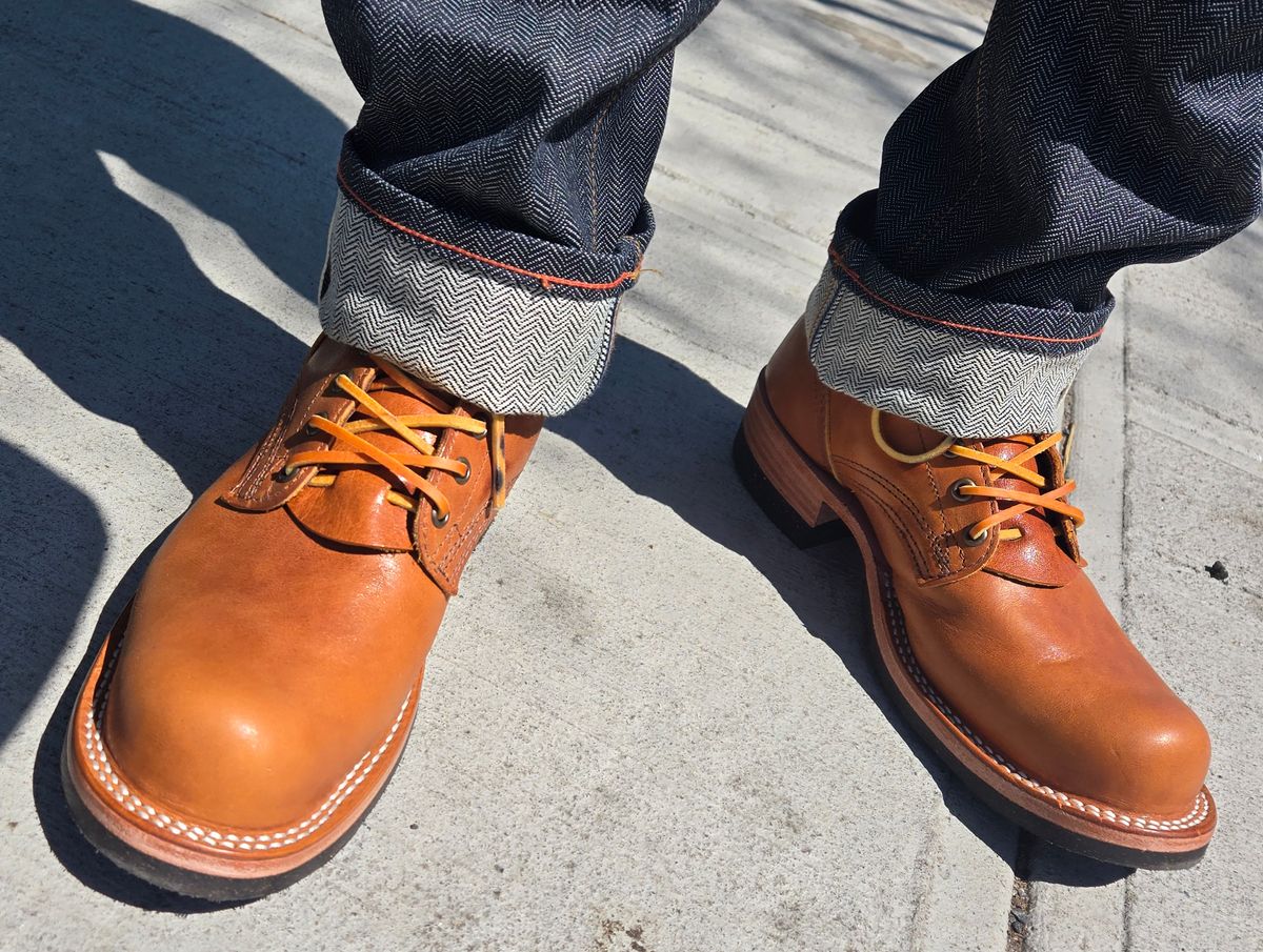Photo by chuligani on May 16, 2026 of the Nicks Lace Up Heritage in Horween Acorn Aspen.