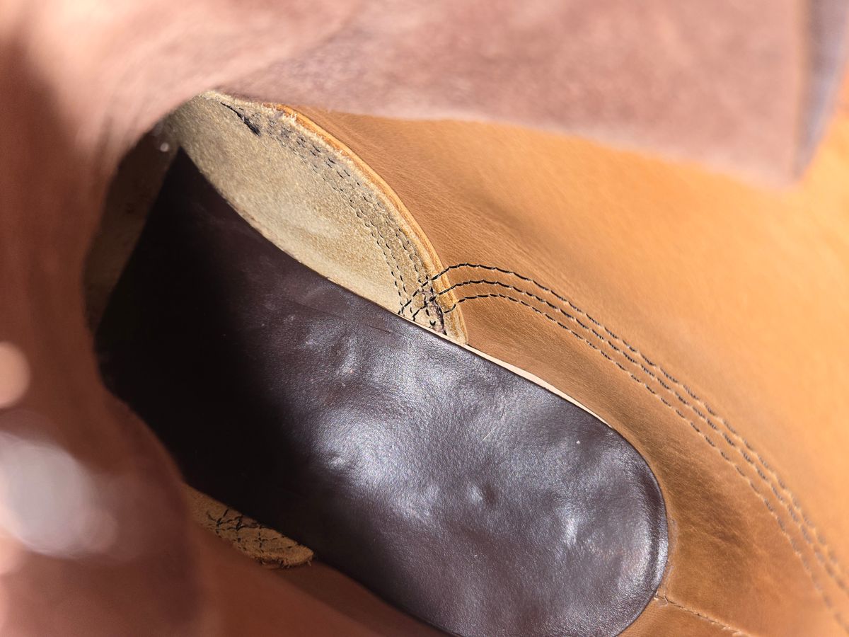 Photo by chuligani on June 16, 2026 of the Nicks Lace Up Heritage in Horween Acorn Aspen.