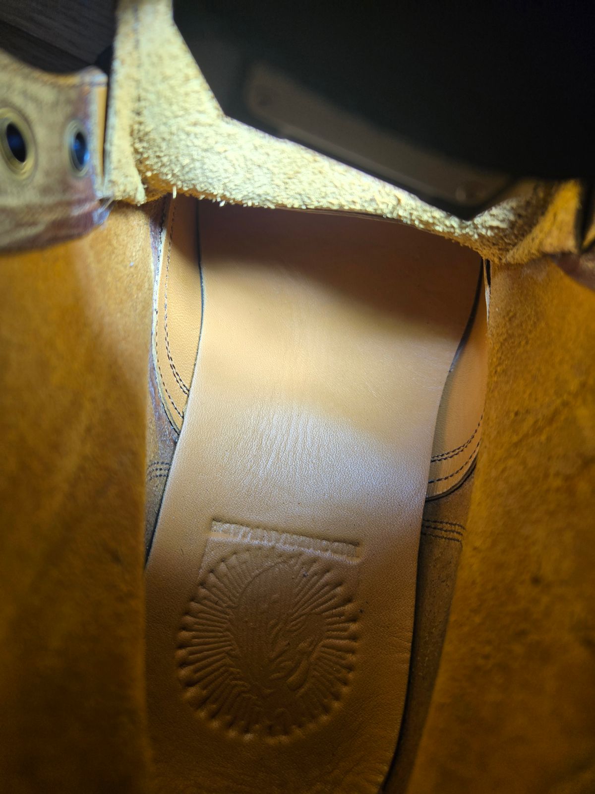 Photo by chuligani on October 2, 2025 of the Renav ISN - 106 in Horween Cognac Aspen.