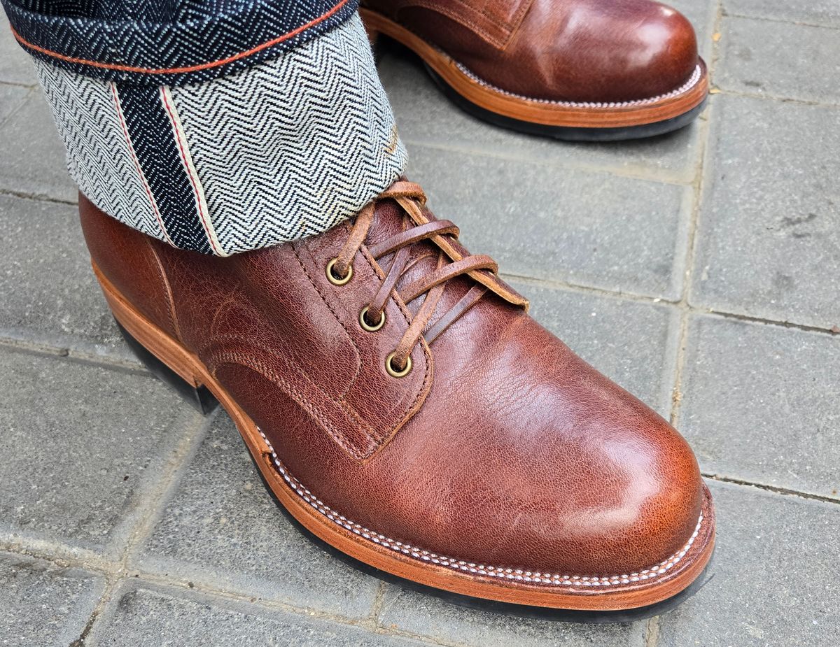Photo by chuligani on April 23, 2026 of the Renav ISN - 106 in Horween Cognac Aspen.