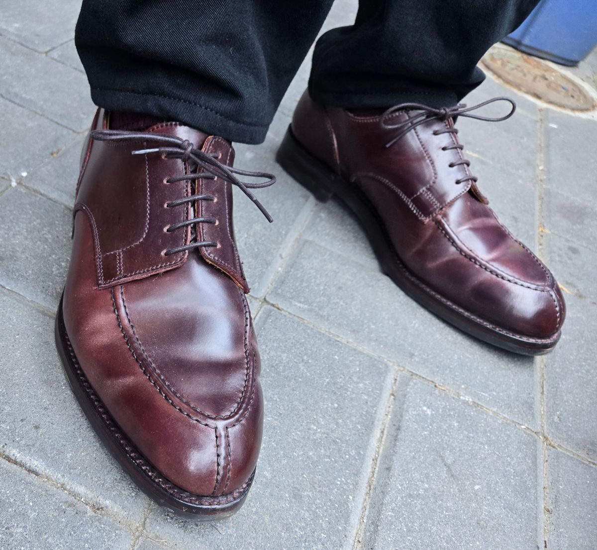Photo by chuligani on May 17, 2026 of the Crockett & Jones Ascott 2 in Horween Color 8 Shell Cordovan.