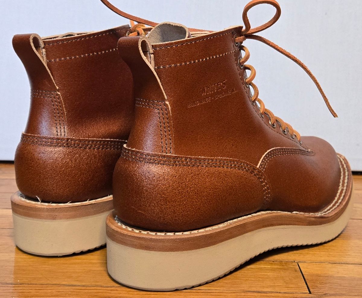 Photo by chuligani on April 3, 2026 of the White's C350LTT-CS in Horween Tan Waxed Flesh Essex.