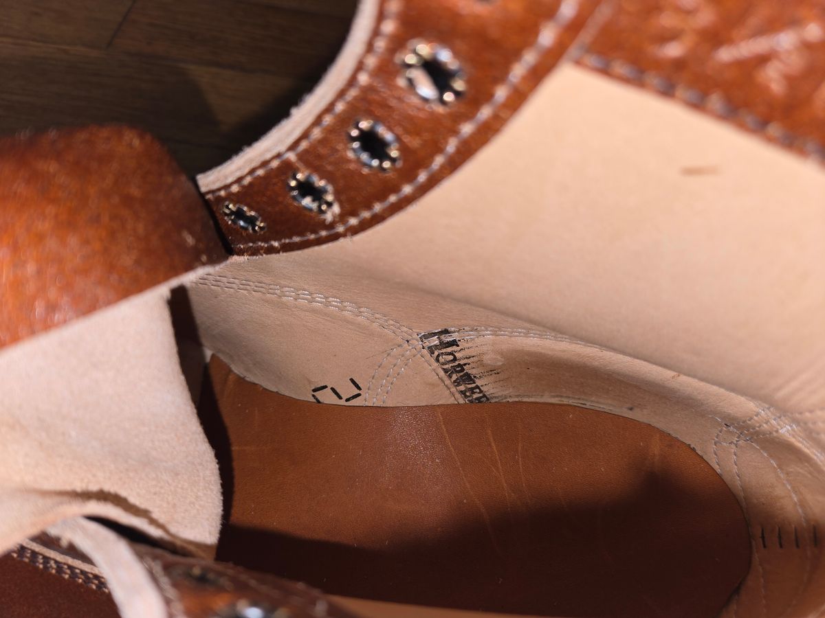 Photo by chuligani on April 3, 2026 of the White's C350LTT-CS in Horween Tan Waxed Flesh Essex.