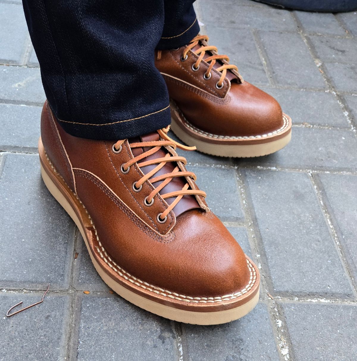 Photo by chuligani on June 2, 2026 of the White's C350LTT-CS in Horween Tan Waxed Flesh Essex.