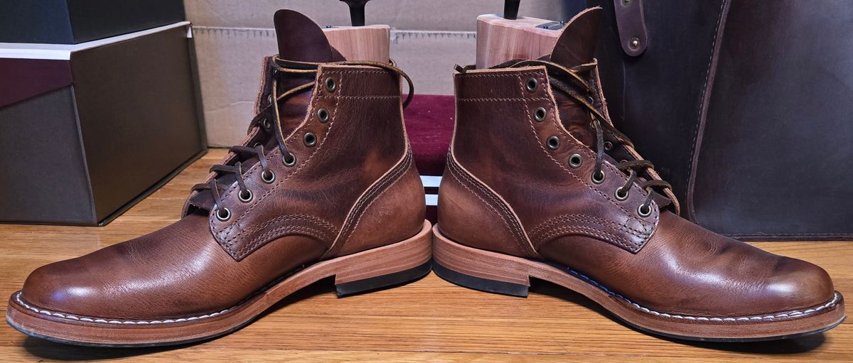 Photo by chuligani on February 24, 2026 of the Nicks Lace Up Heritage in Italian Brown Cypress.