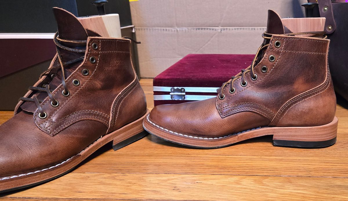 Photo by chuligani on February 24, 2026 of the Nicks Lace Up Heritage in Italian Brown Cypress.
