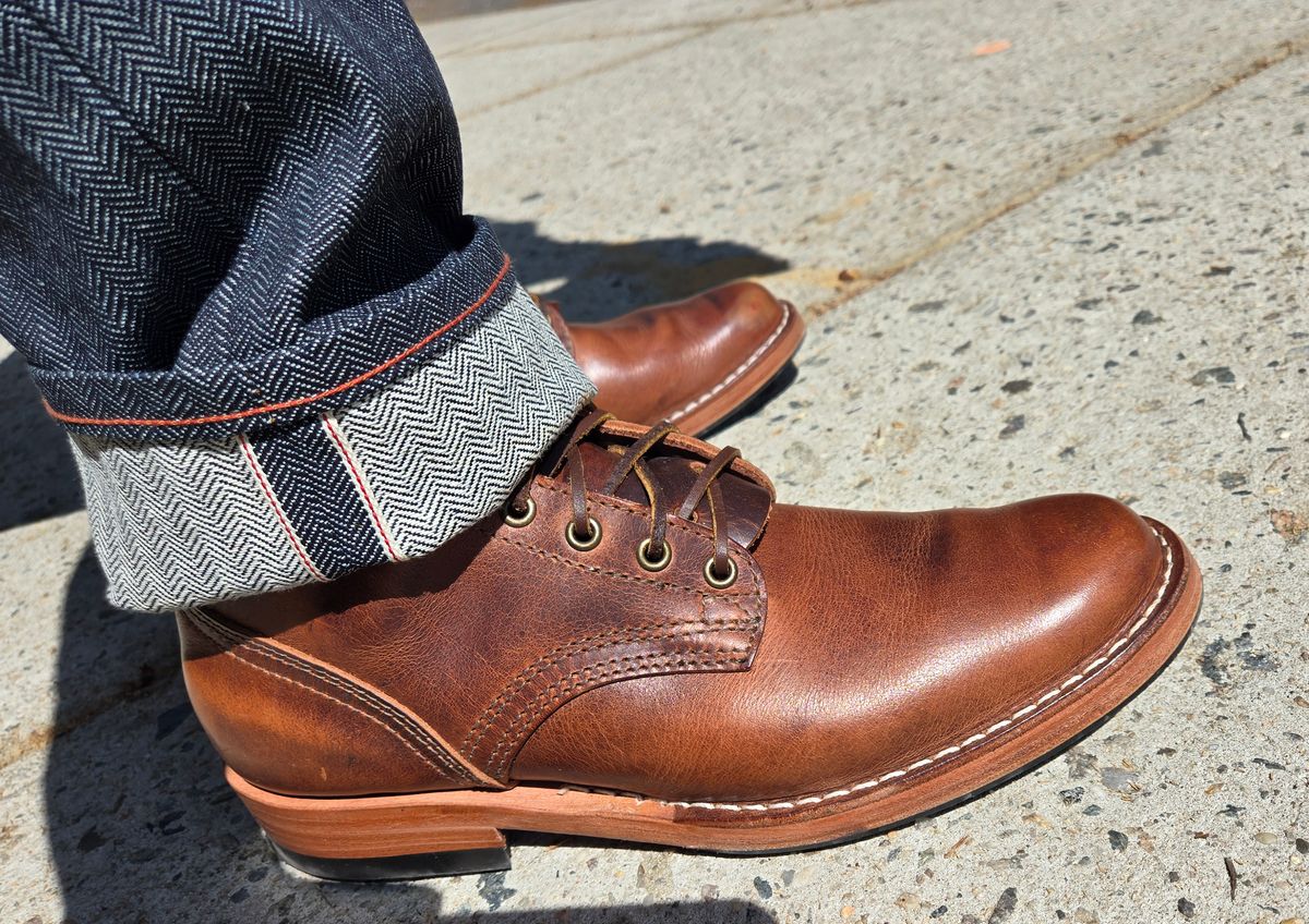 Photo by chuligani on April 23, 2026 of the Nicks Lace Up Heritage in Italian Brown Cypress.