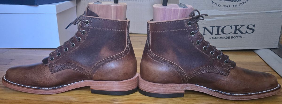 Photo by chuligani on October 1, 2025 of the Nicks Lace Up Heritage in Italian Brown Cypress.