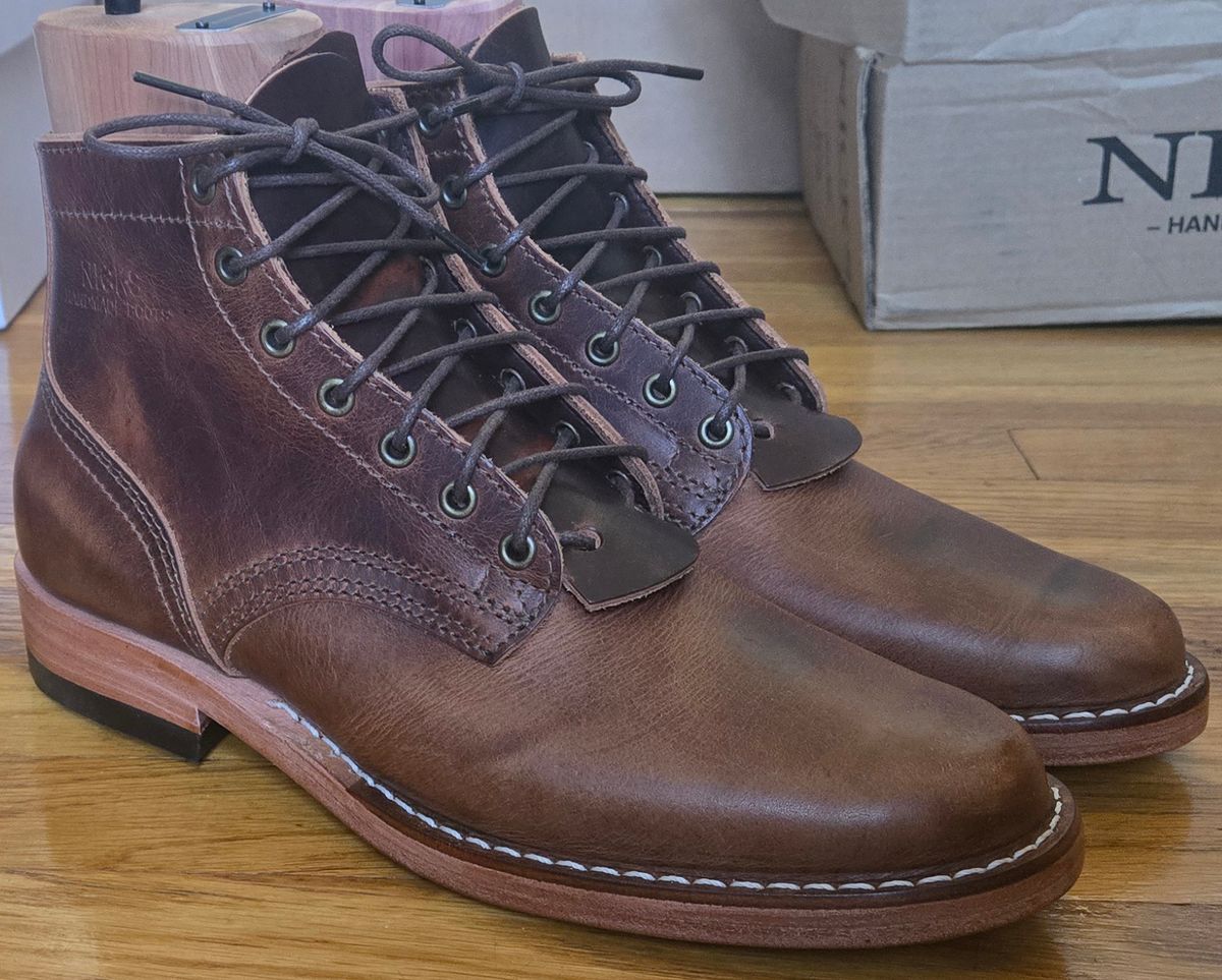 Photo by chuligani on October 1, 2025 of the Nicks Lace Up Heritage in Italian Brown Cypress.